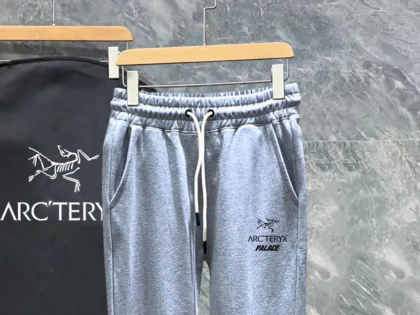 Arcteryx 24SS Logo Factory g Black White ：Black Gray Size S-XL